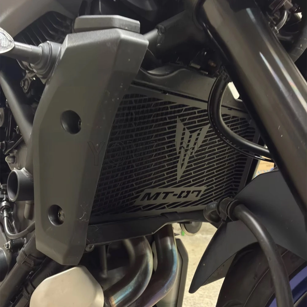 MT-07 2025 2026 2027 Motorcycle Accessories For Yamaha MT07 MT 07 Y-AMT Radiator Grille Guard Protector Cover Mesh Protection