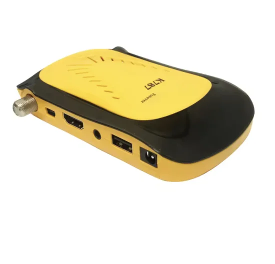 يتميز جهاز استقبال الأقمار الصناعية عالي الدقة K787 DVB-S2 مزود بفك تشفير H.265 HEVC مجهز بحر البحر إلى الأبد PowerVU Biss Apollo5 STB