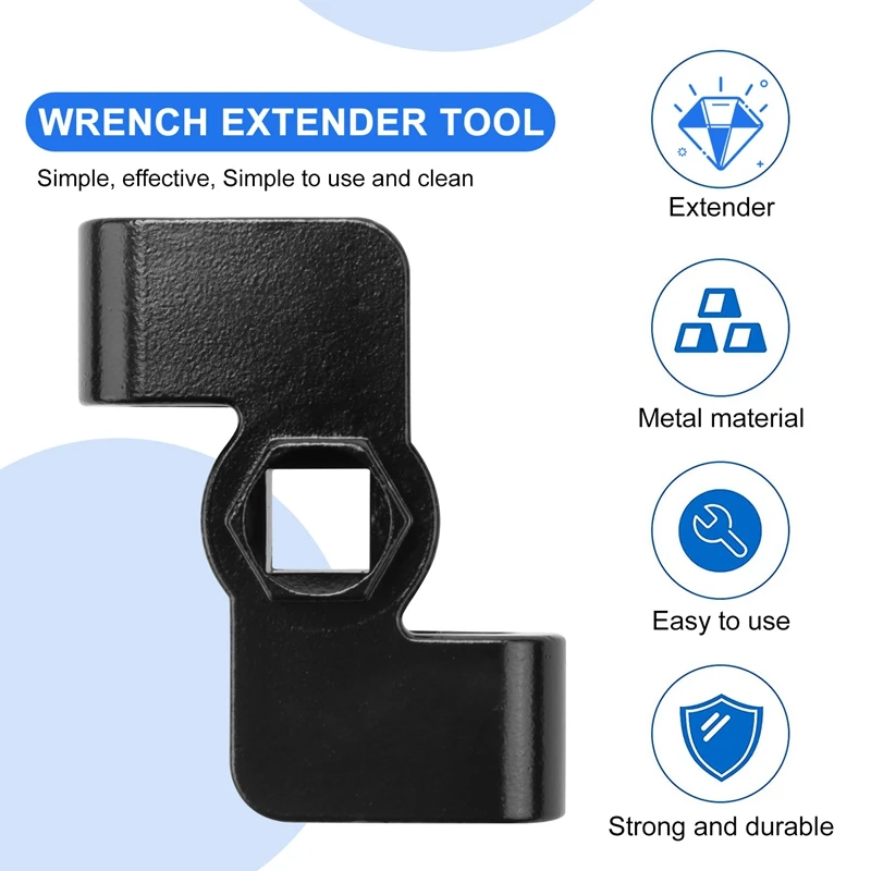 Chave extensor adaptador ferramenta, mecânico profissional e Auto Repair Drive, 1/4 "Drive