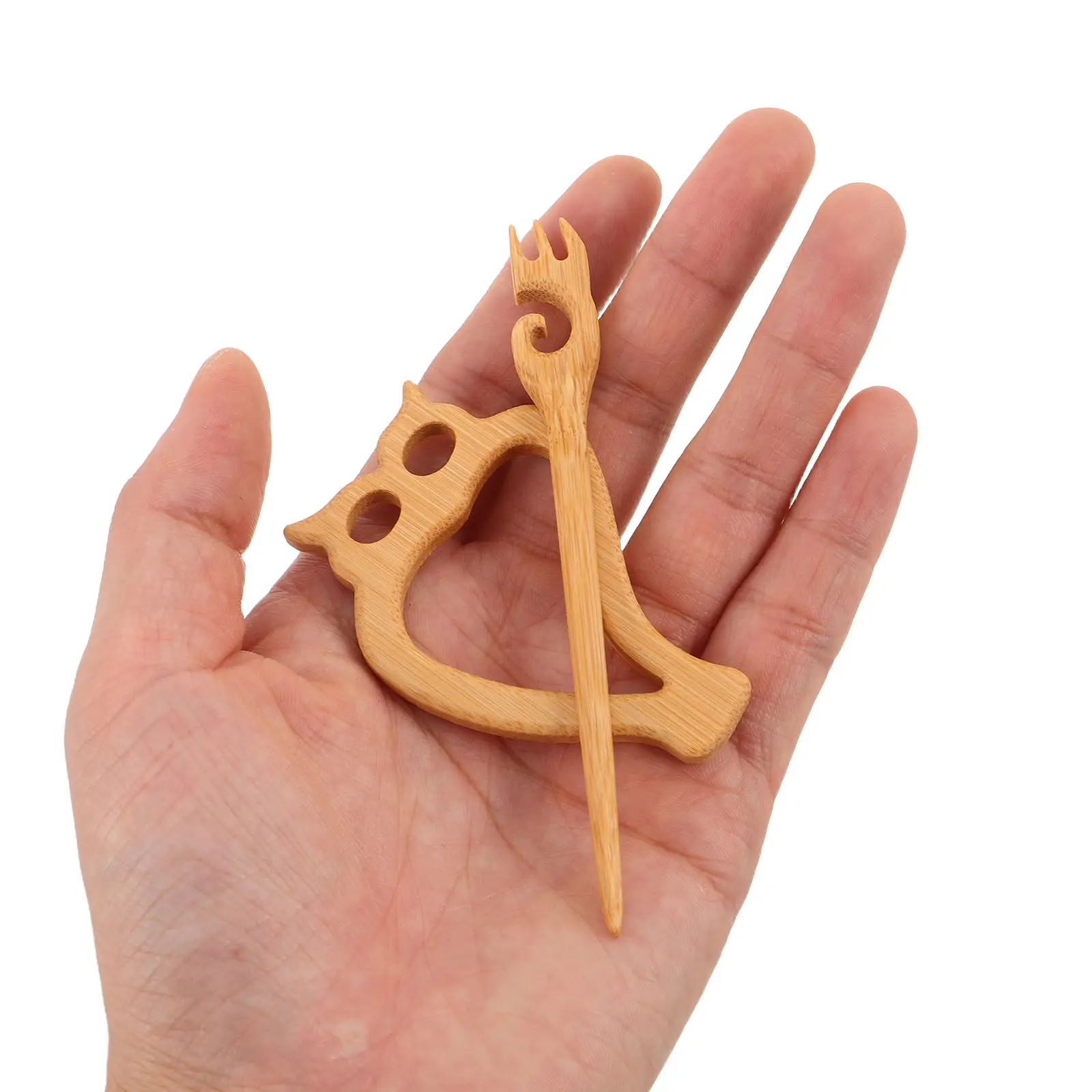 Wooden Animal Brooch Pin for Sweater Cardigan Scarf Shawl Decoration Handmade Smooth Finish Vintage Style Cute Animal Sweater