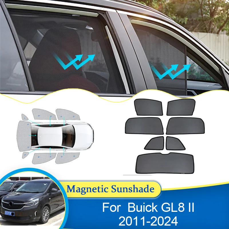 

Для Buick GL8 II 2011 2012 2013 2014 2015 2016 2017 2018 2019 2020 2021 2022 2023 2024 Солнцезащитная шторка, козырек, аксессуары