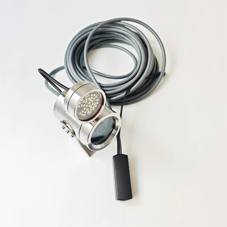 Kamera podwodna IP POE 5MP, kamera inspekcyjna do łodzi podwodnych, wykonana ze stali nierdzewnej 316L