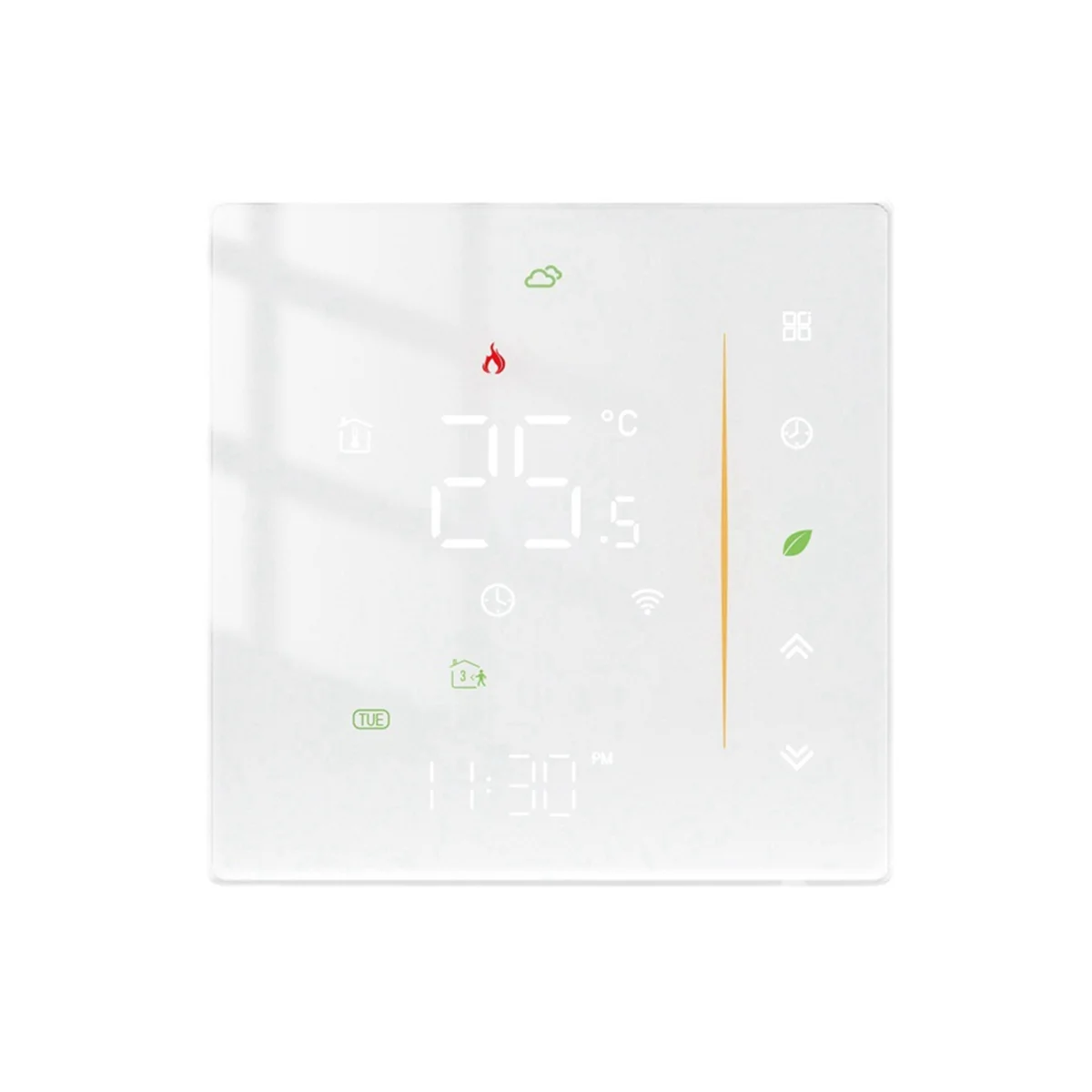 TUYA Smart Thermostat Programmable Home Heating Thermostat WiFi Water Floor Heating Thermostat Temperature Controller,A