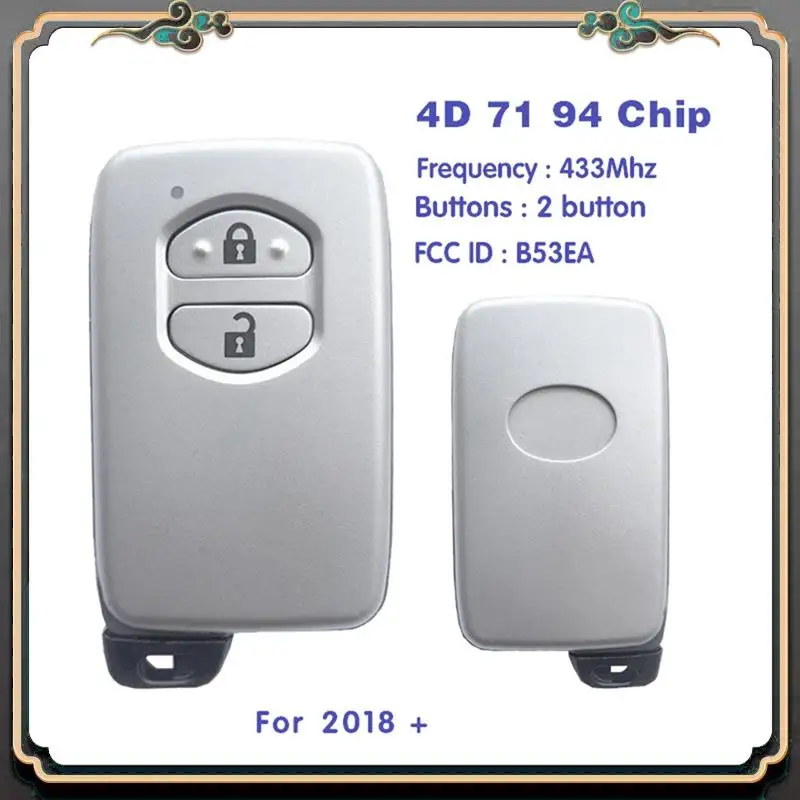 

M45K-Smart Remote Car Key Smart Car Key B53EAA433 For Toyota LAND CRUISER 2008+