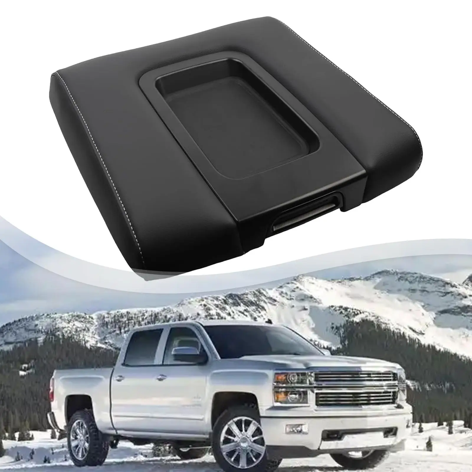 

Крышка подлокотника центральной консоли переднего сиденья, прочная, 22881398, аксессуары для 3500HD