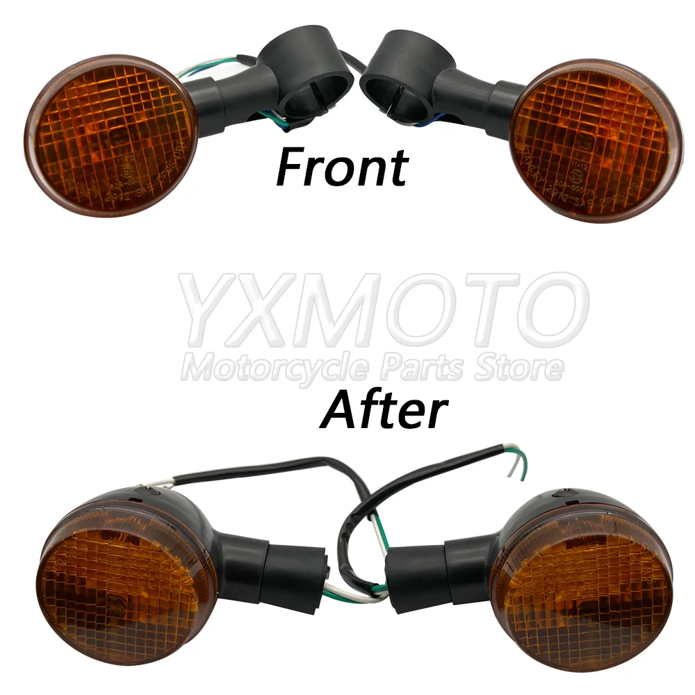 Front Rear Blinker Turn Signal Indicator Light fit for VTX1800 1300 shadow 400 750 Magna 250 750 Steed VLX 400 600 1100