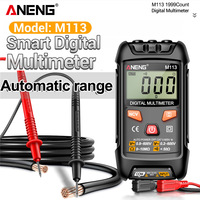 Automatic Digital Multimeter Professional ANENG M113 Multimetro AC DC Voltage Meter 600V Auto Range Ohm NCV Resistance Test Tool