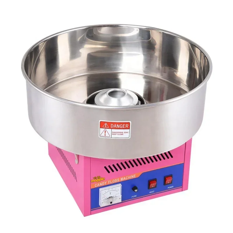 

Commercial Electric Nostalgia Color Sugar Pink Maker Small Cotton Candy Snack Machine Bangladesh with All Set