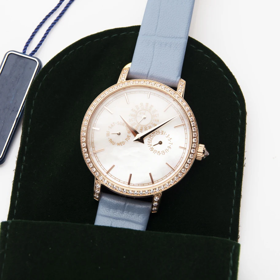 2026 Luxury Brand Women's Automatic Watch Leather Strap Designer Wristwatch Waterproof Casual Classic Women Automatic Watches