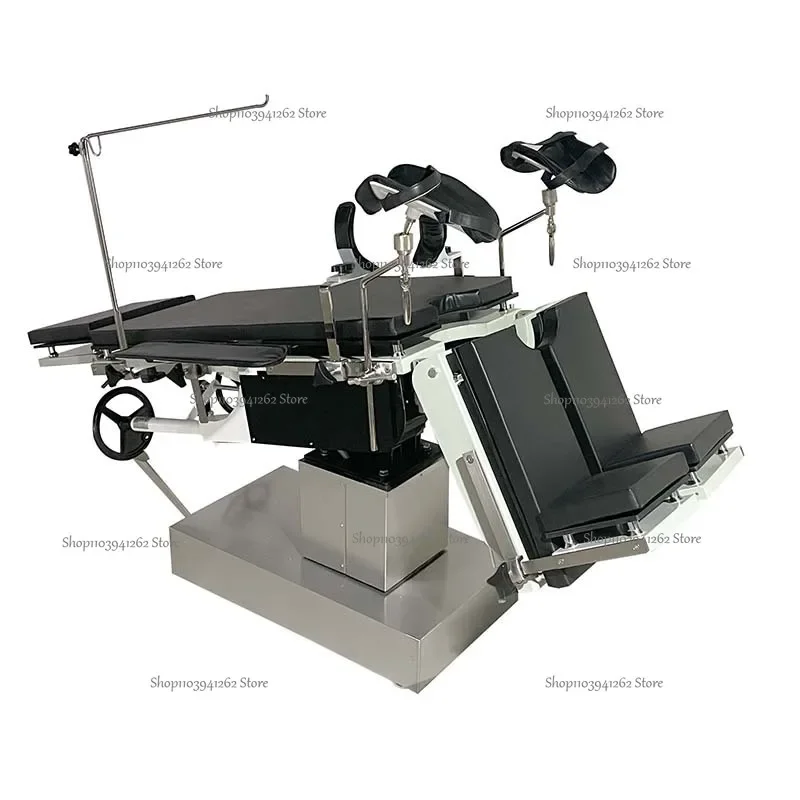 Hand Control 3008 Surgical Table With Separate Leg Manual Operating Table Double-top Manual Operating Table