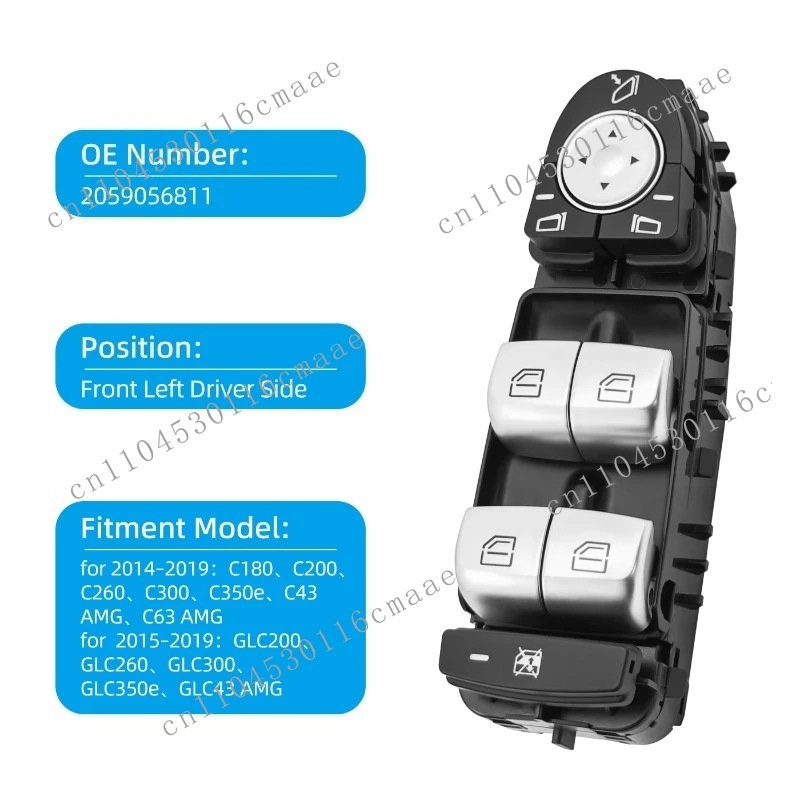 OEM Factory Window Control Switch Universal Electric Window Switch 2059056811