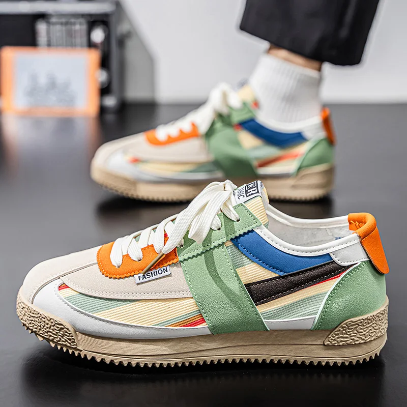 

2025 New Men's Board Shoes,sneakers,skate shoes,Casual Shoes New Arrival Anti-Odor Comfortable Classic Breathable Boost Trendy