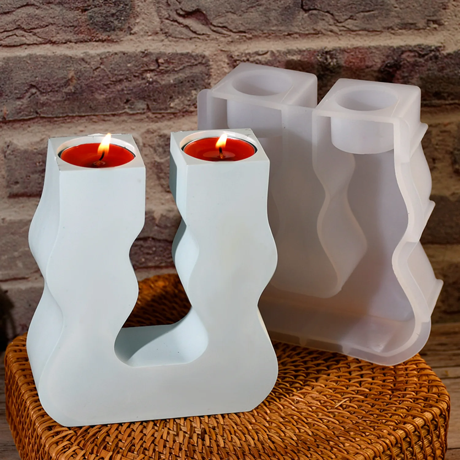 แม่พิมพ์เรซิ่นอีพ็อกซี่ DIY รู - Candle Mold Silicone บทวิจารณ์และราคา