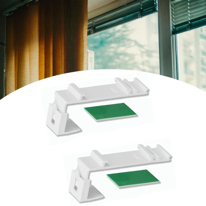 Roller Blind Adjustable Brackets Accessories Roller Curtain Repair Parts Window Shade Holder Clamp Carriers Replacement