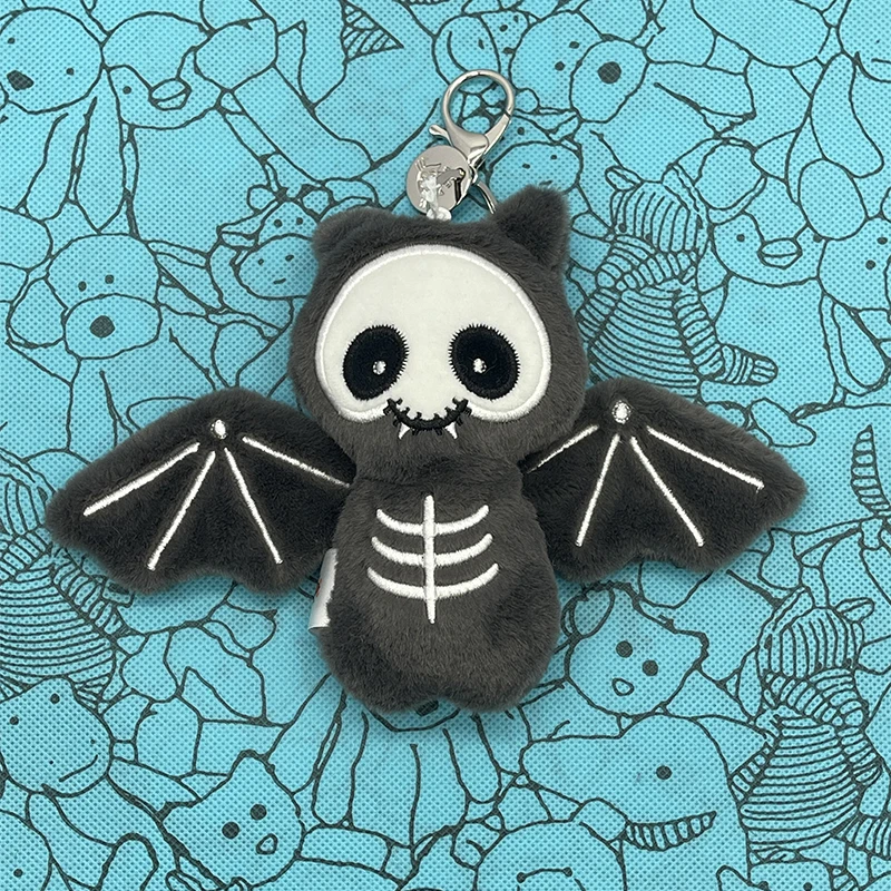 Marshmallow-Anhänger, Kirsch-Plüsch-Schlüsselanhänger, Barcelona-Bär-Plüsch-Schlüsselanhänger, Plüschtier der Erdnuss-Serie, Rucksack-Anhänger, Halloween-Geschenk – Detail 5
