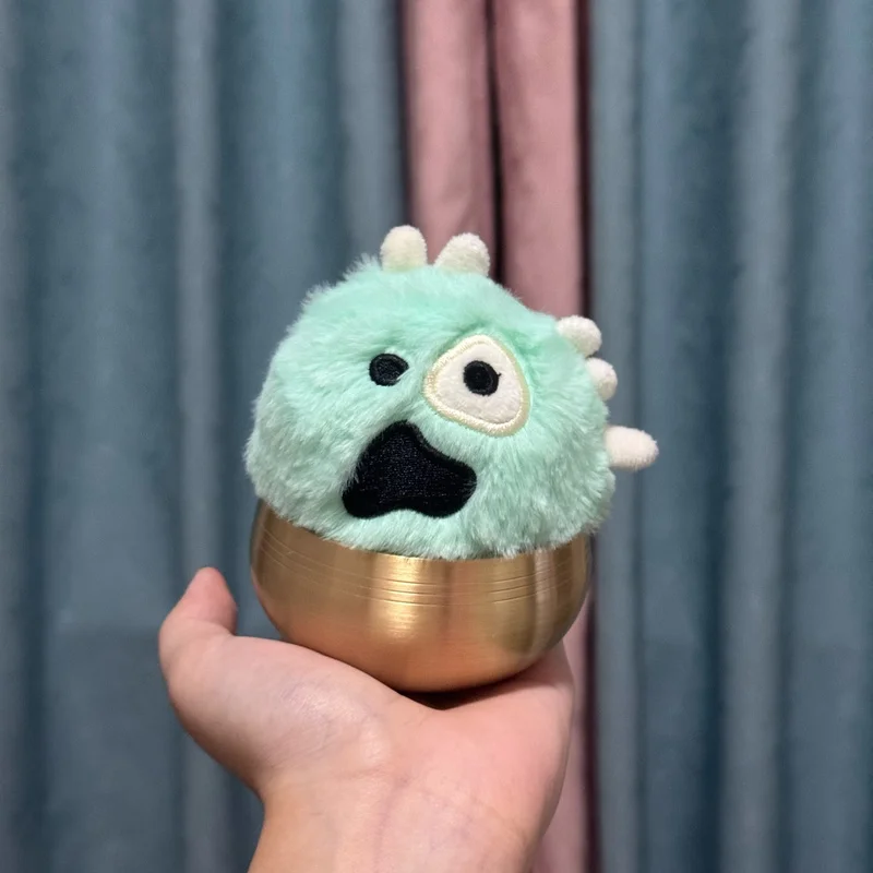 New In Stock Cortis Ball Plush Doll Kpop Album Color Outside The Lines Mint Green Fluffy Collectible For Kpop Fans Gift view 6