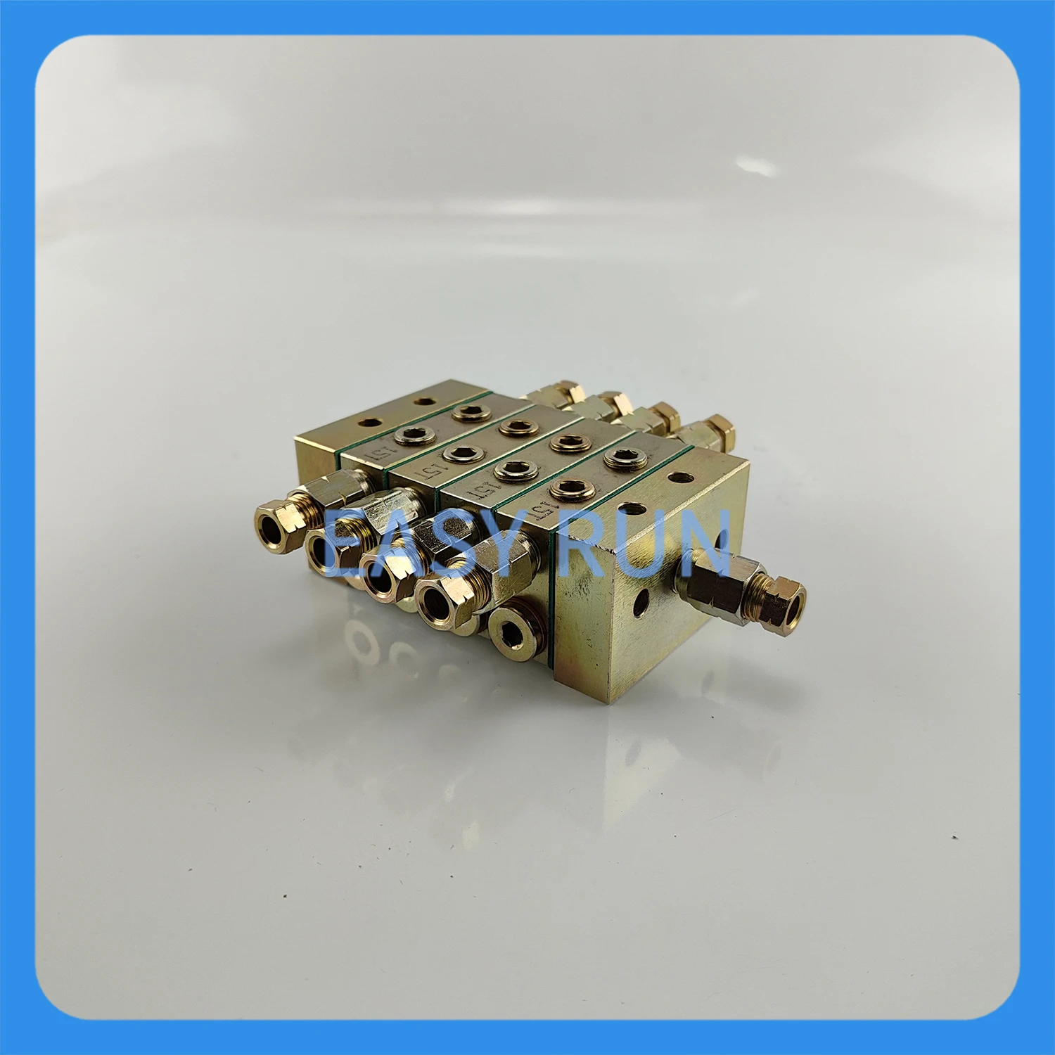 مضخة شاحنة مضخة الخرسانة رصف ساني Zhonglian 1000 نوع صمام توزيع زيت الزبدة التقدمية Jpq واحد في 8 خارج #3