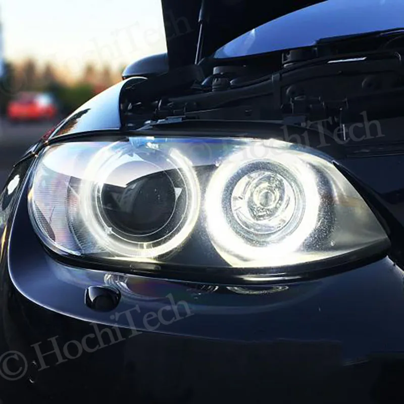 2p 240W 6000K lamp LED Angel Eyes Marker Gloeilampen Voor BMW E81 E82 E87 E88 E90 E92 M3 E93 E60 E70 X5 E71 X6 X6M E89 Z4 2007-UP