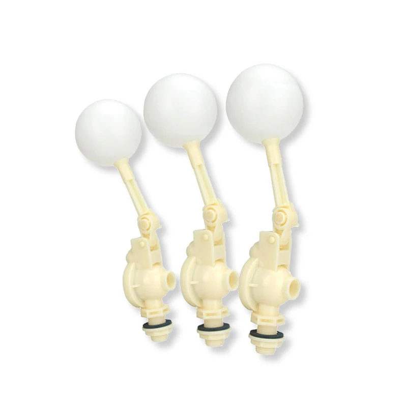 簡単設置自動制御弁卸売価格1/2 3/4 1インチプラスチック調整ロッドアングルフロートバルブ