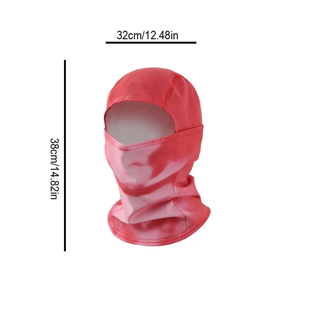 Gorro que cambia de Color sensible a la temperatura, 3 colores, máscara para ciclismo al aire libre, máscara con detección térmica que cambia de Color degradado