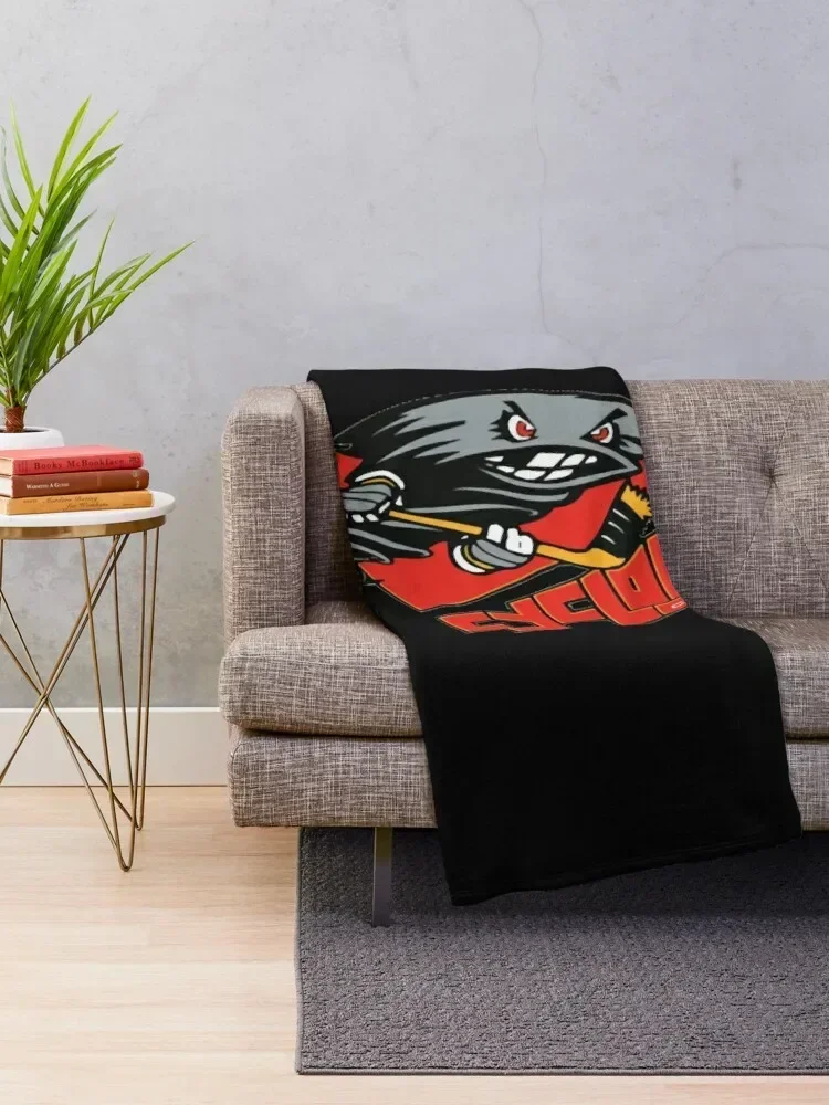 Cincinnati Cyclones Hockey Classic T-Shirt Throw Blanket Sofas For Sofa Thin Moving Blankets