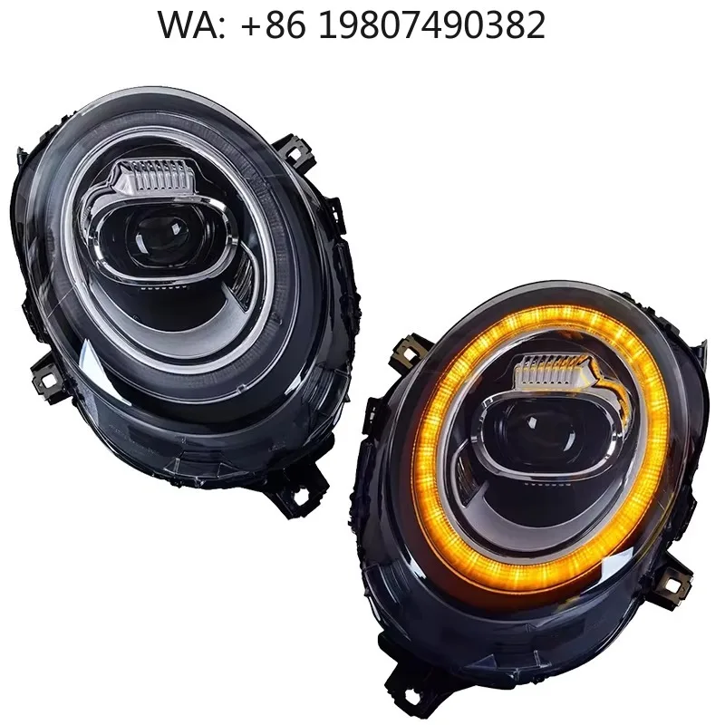 

Dual Color Lens LED Front Headlight DRL Projector Parts