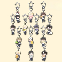 Exclusive KPOP Korean Idol Group Acrylic Phone Chain S COUPS JEONGHAN JOSHUA JUN HOSHI VERNON DINO Cute Student Backpack Pendant