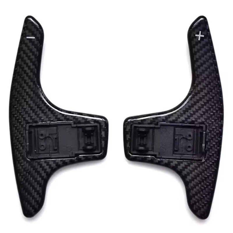 

For KIA Stinger CK 2017 2018 2019 2020 Real Carbon Fiber Steering Wheel Shift Paddle Extension Shifter Interior Modification