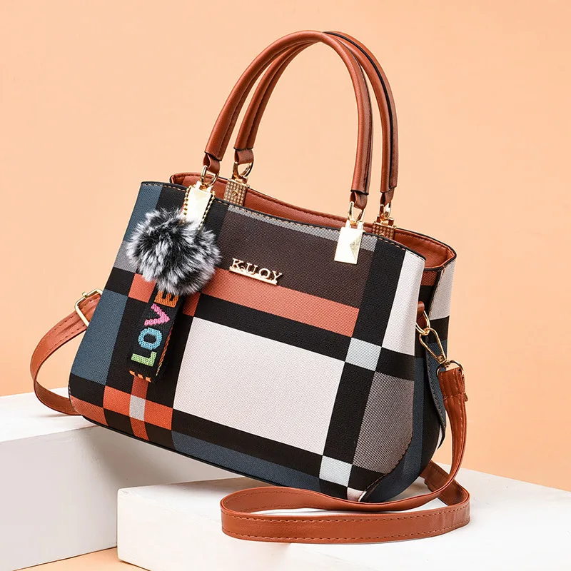 Luxus Vintage Umhängetaschen für Frauen Multi-Pocket Pu Leder Umhängetasche Messenger Handtasche Totes Geldbörse Bolsa Feminina