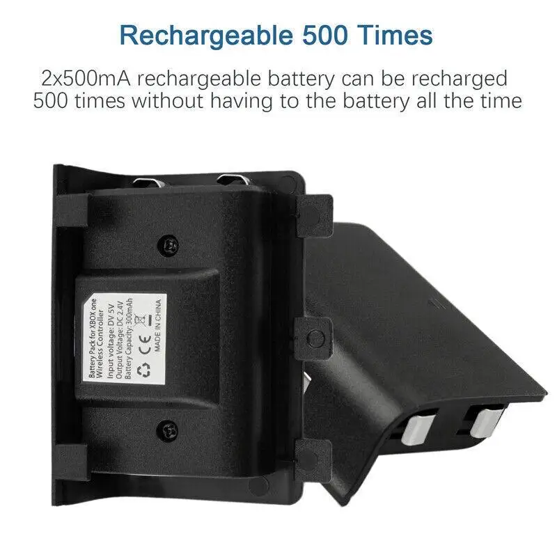Dual Charging Station Display Controller Charger Dock, 2 Baterias Recarregáveis para XBOX UM Jogo Controlador Sem Fio Kit de Carregamento