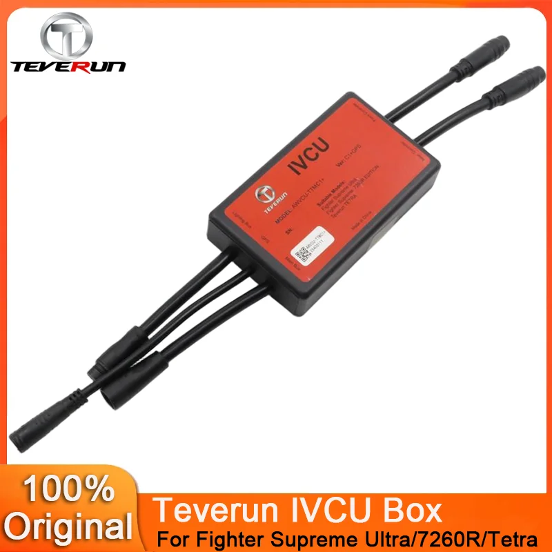 

Оригинальный красный блок управления Teverun IVCU Box C1+GPS для электросамокатов Teverun Fighter Supreme Ultra/7260R/Tetra