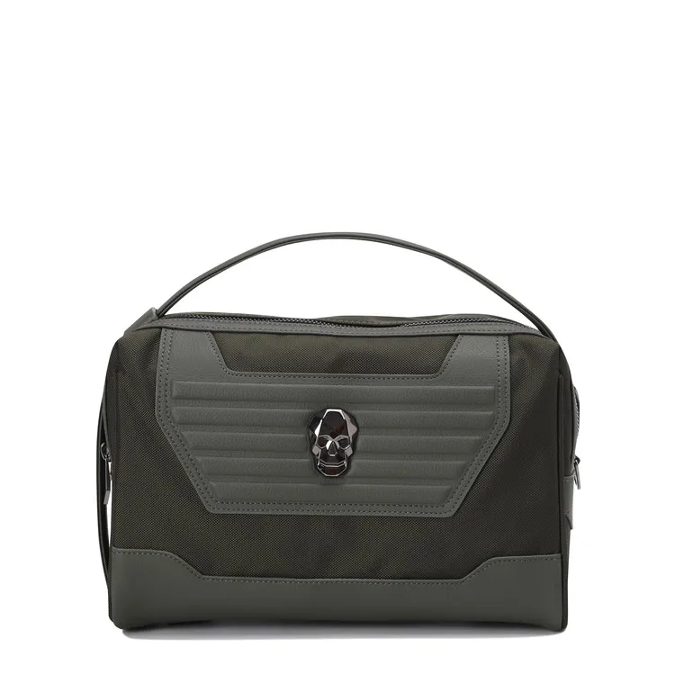 

2025 New Men's and Women's Same Golf Handbag Fashionable Commuter Hard Bottom Three-dimensional Durable Handbag