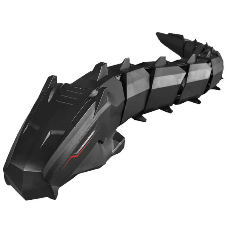 

Animal water remote control mechanical python charging can be launched into the water remote control ship electric