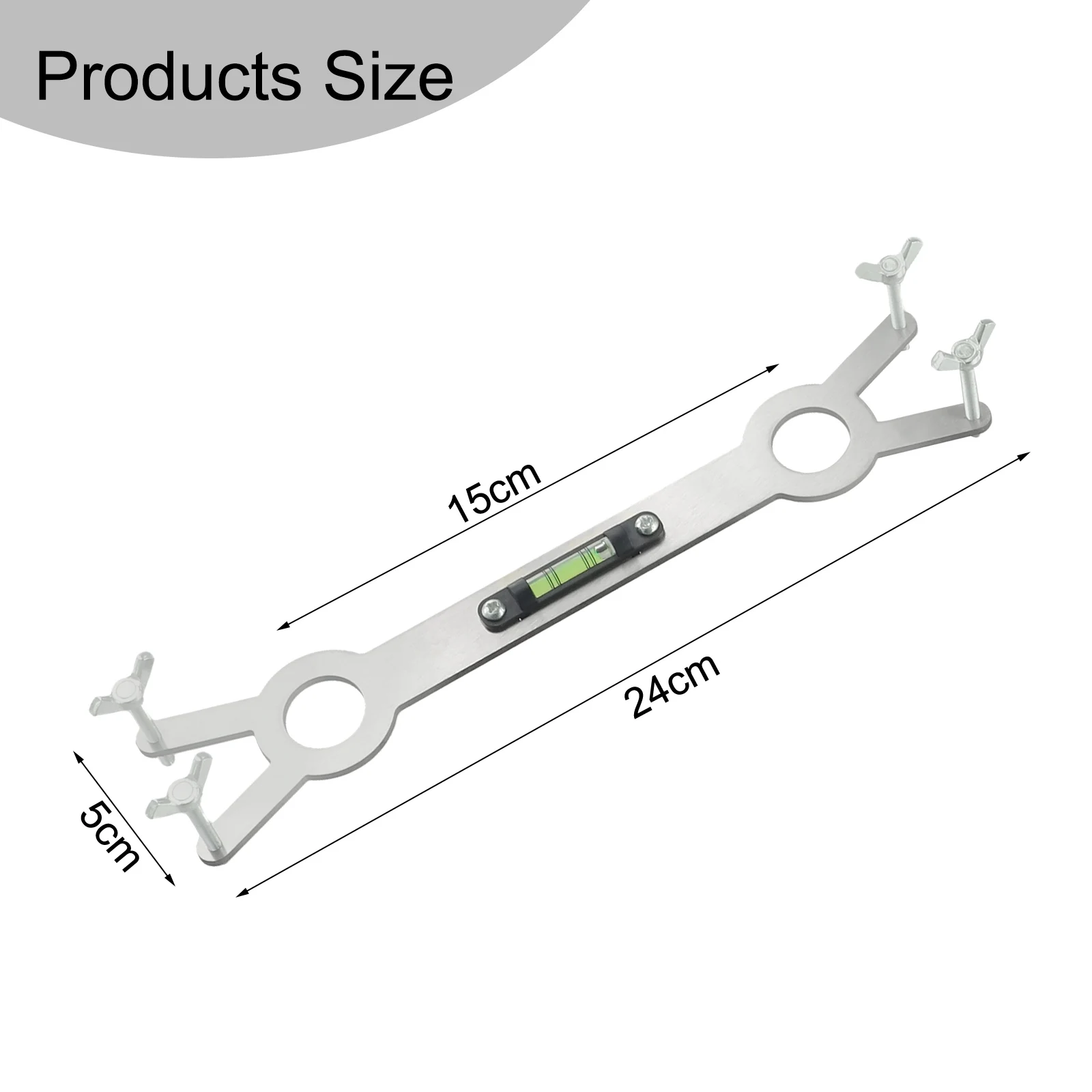 Easy To Use Faucet Leveling Device Accurate Installation Four-sided Screw Adjustment Screw Fixing Adjustment For Home Use