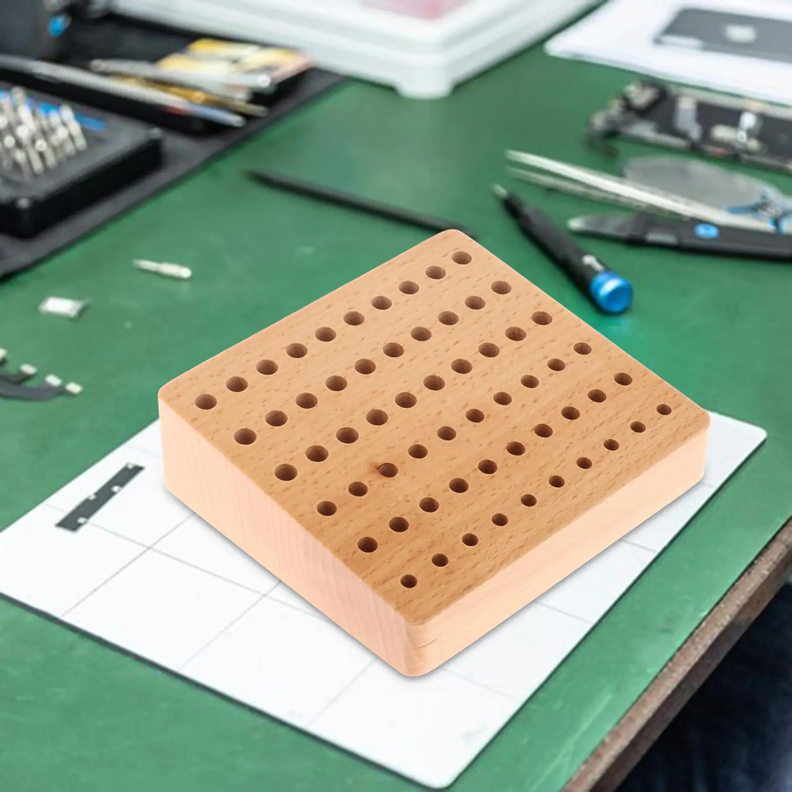 

Держатель инструментов для ремонта часов, основание-органайзер для пинцета, универсальный футляр для хранения, коробка