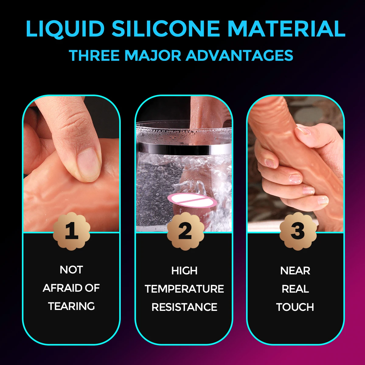 LICKLIP Telescoping Swing Dildo Vibrators for Women Realistic Penis Vibrating Dildos with Remote Control Sex Toys for Womans 18+