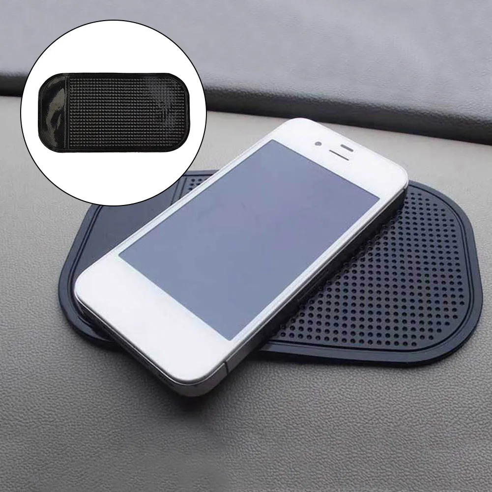 1PCS Black Rubber Skid Pad Anti-Skid Slip Proof Grip Mat For GPS Cell Phone Car Dashboard Holder Pad40x20CM/13x7cm Dash Mat/pad
