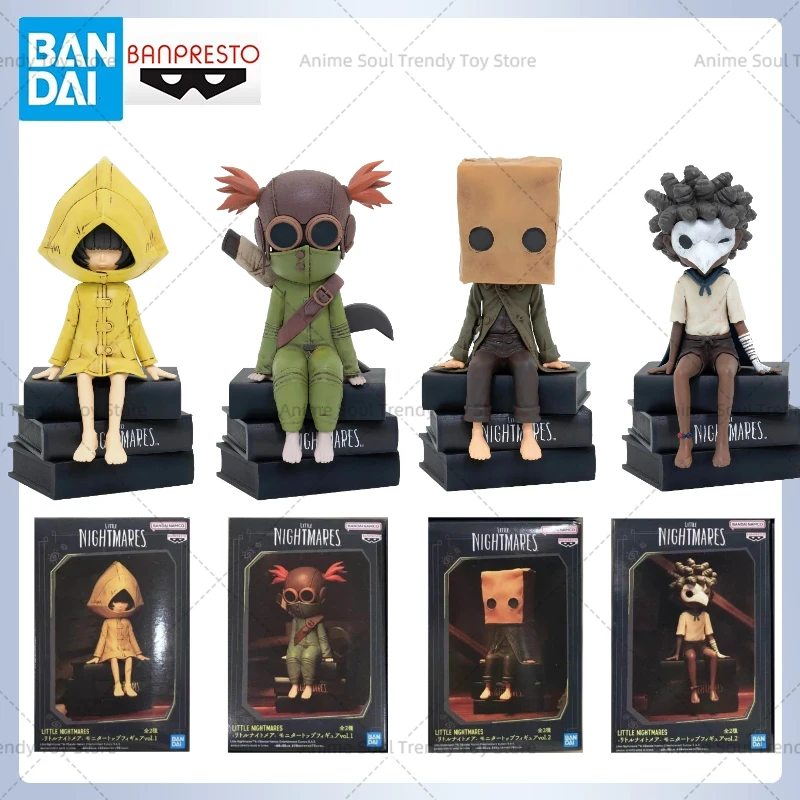 

В наличии Bandai LITTLE NIGHTMARES-Little Nightmares-Monitor Top Figure Vol.1-2 Low Mono ALONE SIX Фигурки Аниме Модель AS