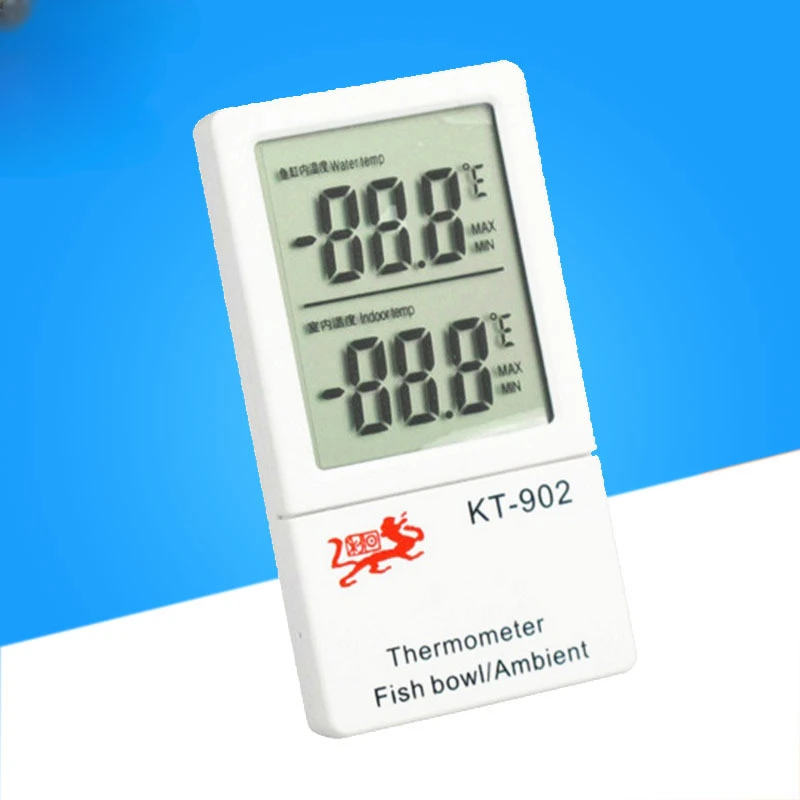 

Aquarium Thermometer LCD Digital Waterproof Thermometer with Suction Cup Fish Tank Water Temperature for Fish Like Betta Acuario