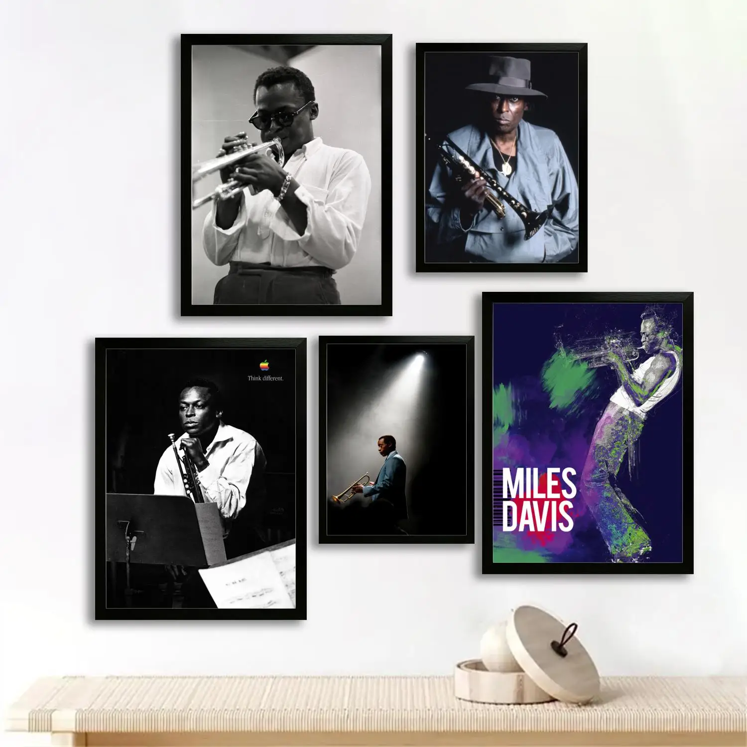 miles davis Canvas Art Poster, Wall Art, Picture Print, Modern Family, Bedroom Decor, Posters,Decorative painting