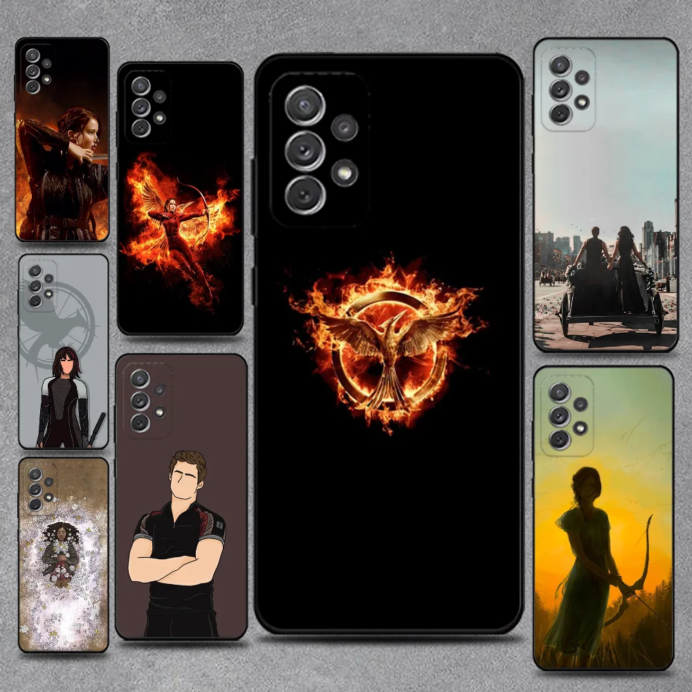 

The H-Hunger Games Phone Case For Samsung S25,S24,S21,S22,S23,S30,Ultra,S20,Plus,Fe,Lite,Note,10,9,5G Black Cover