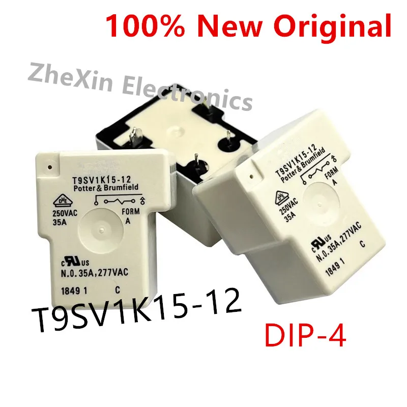 5PCS/Lot   T9SV1K15-12 、T9SV1K15-12S   DIP-4    New Original Solar Photovoltaic Relay  2027395-1