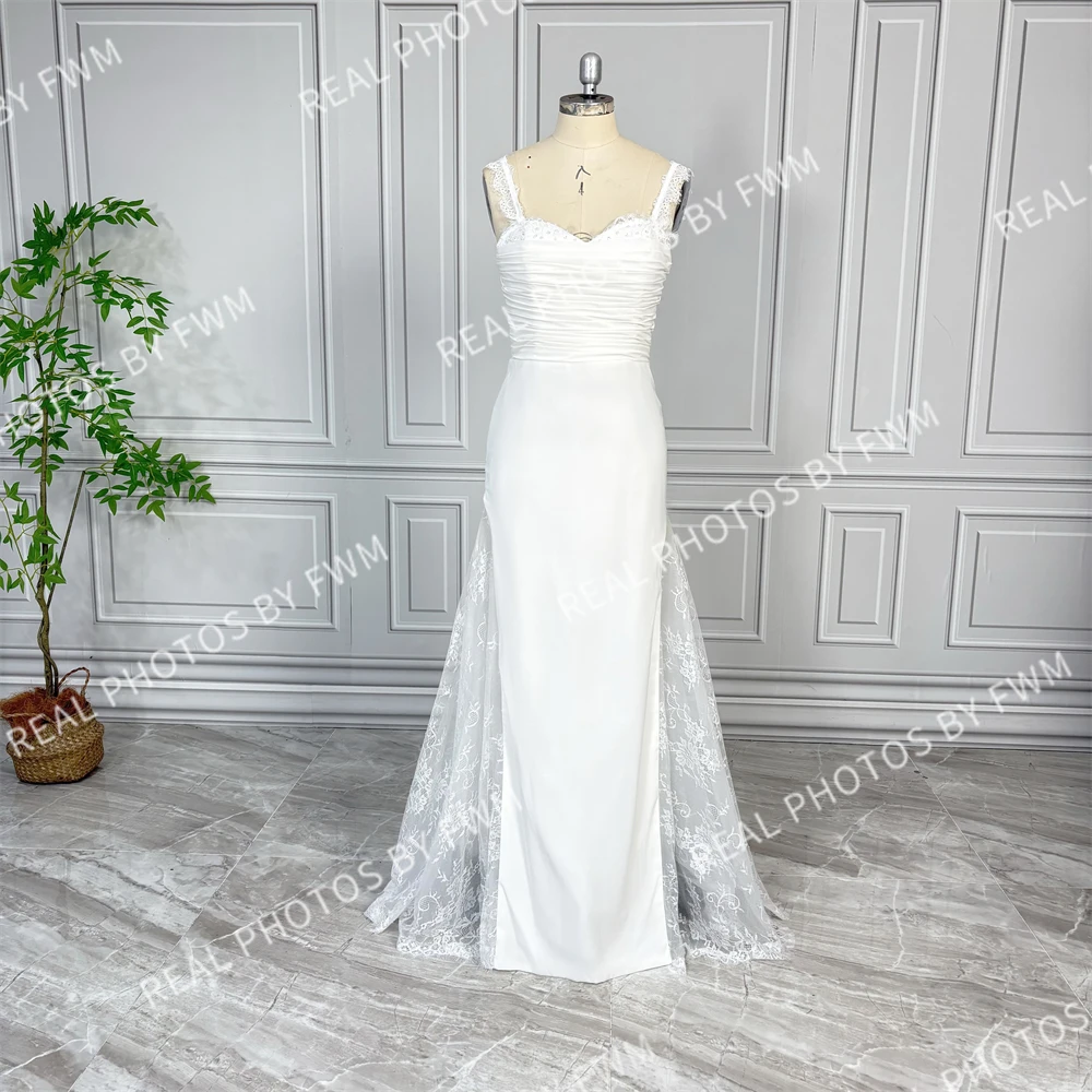 Elegante zweiteilige Spitze Braut Robe für Hochzeit sexy Flare Ärmel weichen Tüll Braut dusch kleid Frauen Nacht Gwon عرس لنجري