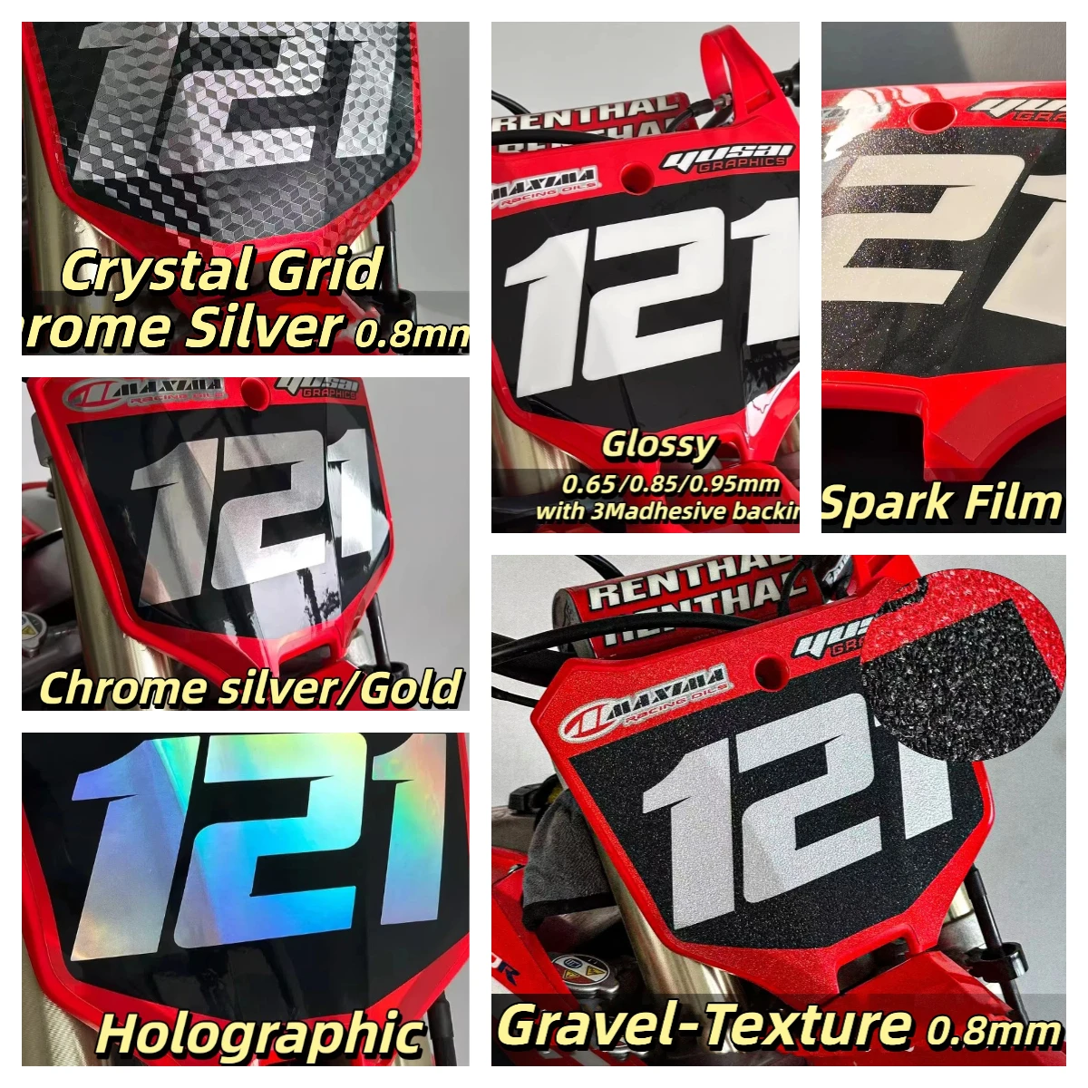 AliExpress NONE For Light Bee X S Motocross Customize Full Decals Kit SURRON 2022-2025 Holographic Chrome Gravel Graphics Glossy Stickers