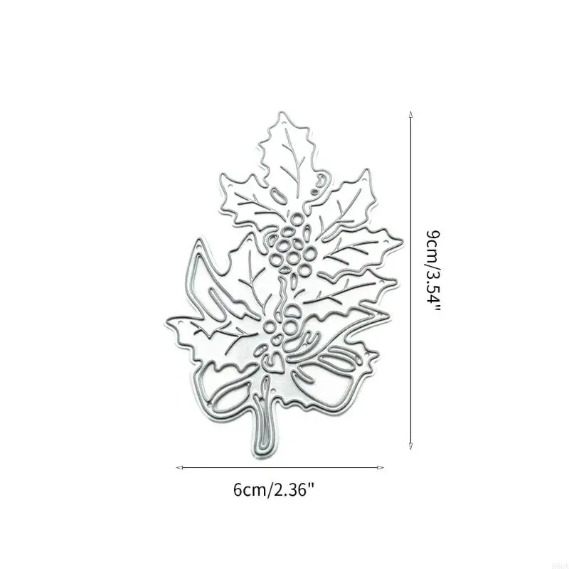 R66A مجموعة من العنب القطع المعدنية يموت لصور DIY Scrapborting صور يموت قطع الورق البطاقات المنقوشة الحرف الفنية الزخرفية
