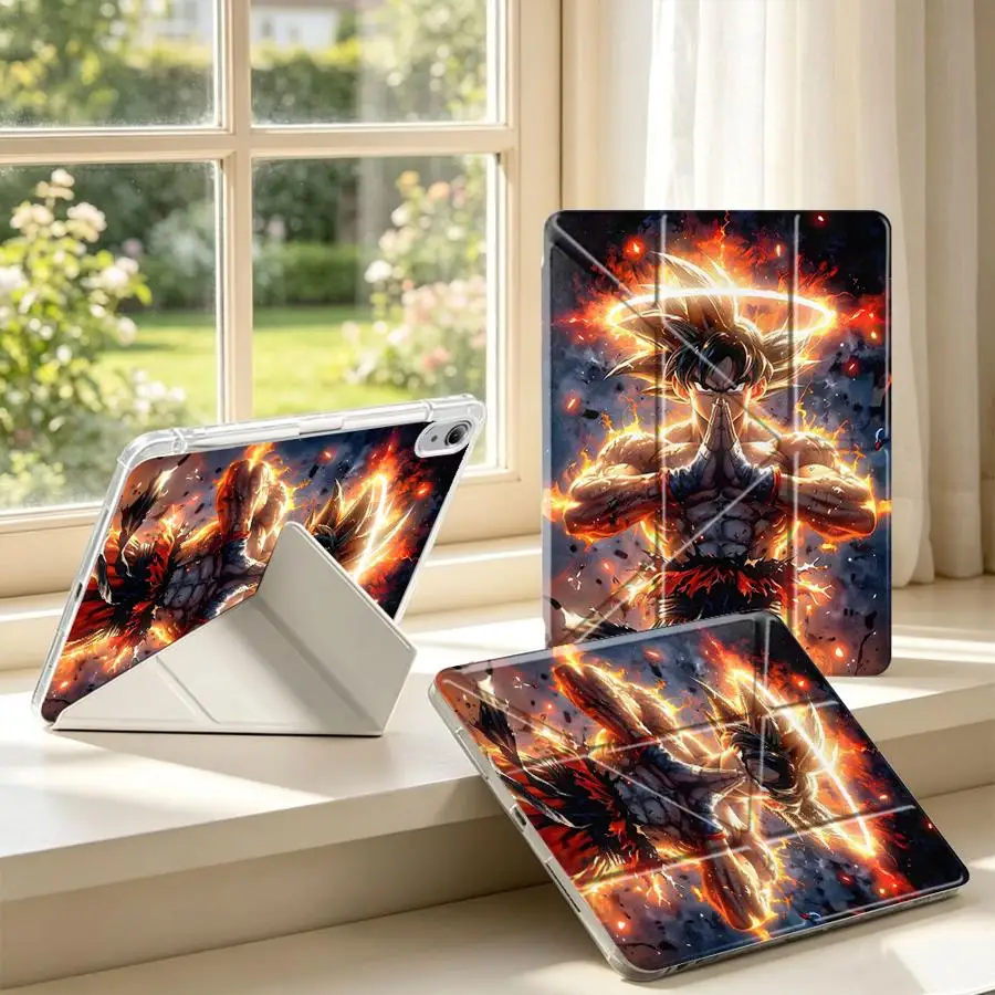 Dragon Ball Anime Tablet Case For Samsung Galaxy Tab S8 A9 Plus S9 Plus S7 FE A8 A11 S10 Lite With Pen Slot Cover