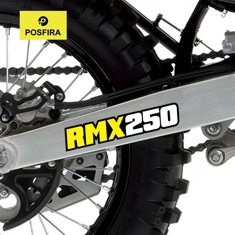 POSFIRA Motorcycle Swingarm Stickers Vinyl Decals for Suzuki RMX450Z RMX 450Z 2010-2022 2011 2012 2013 2014 2015 Accessories