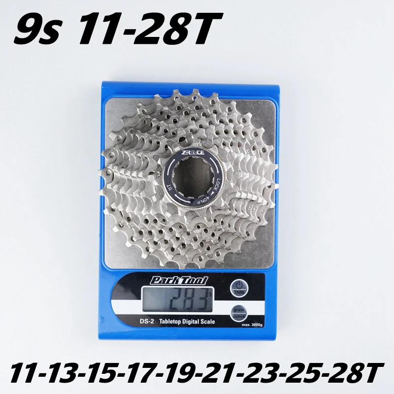 ZRACE Fietscassette 8-speed / 9-speed racefiets vrijloop 11-25T / 28T / 32T / 34T / 36T,8s 9s Cassette - afbeelding 1