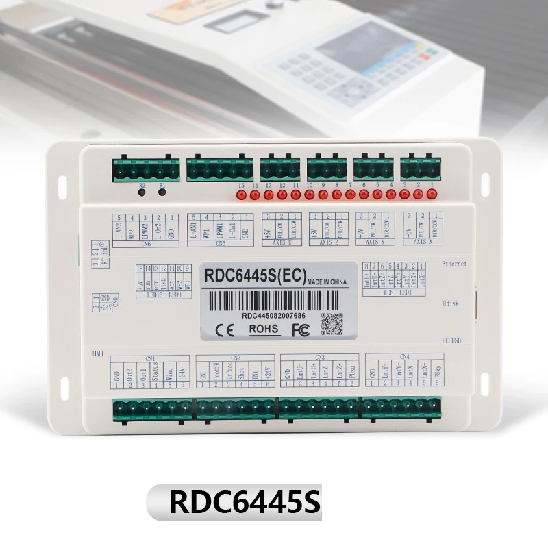 CO2 Laser Controller Panel for Ruida RDC6445G RDC6442S CNC Laser Cutting Machine Display