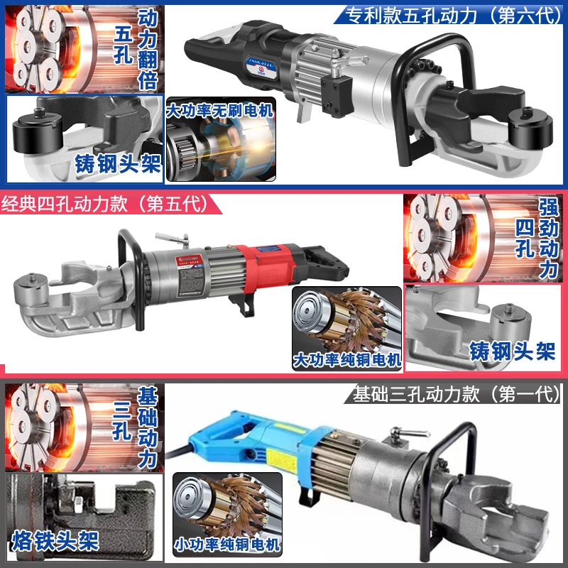 Factory Direct 2026 Top RatedSmall Brushless Portable SteelMachine Hoop  Machine Electric Hydraulic Artifact Bending Machine Ben